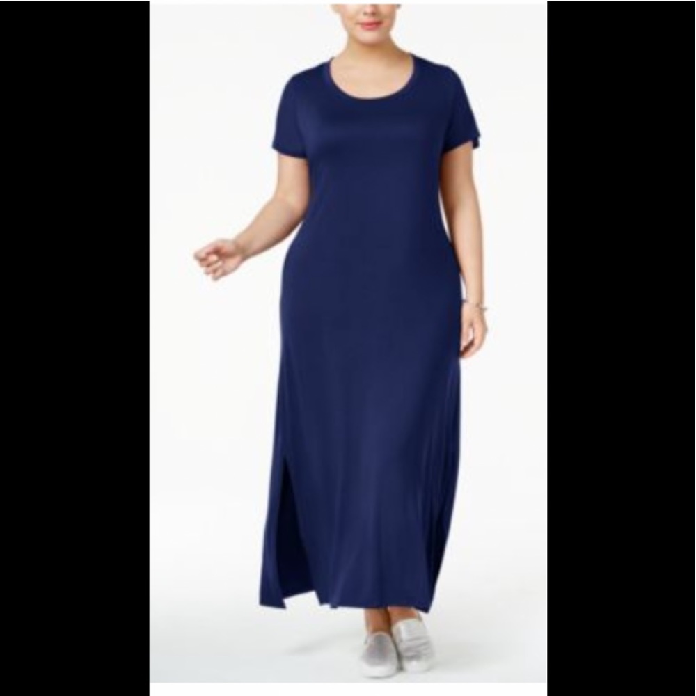 New maxi tee shirt dress